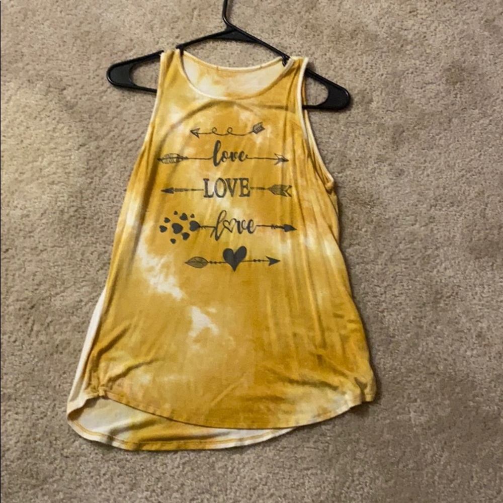 Yellow shirt